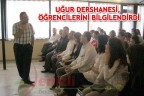 UĞUR DERSHANESİ, ÖĞRENCİLERİNİ BİLGİLENDİRDİ