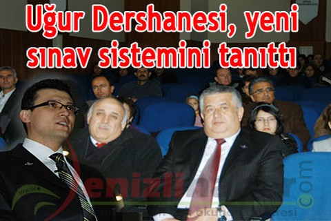 Uğur Dershanesi, yeni sınav sistemini tanıttı