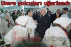 Umre yolcuları uğurlandı