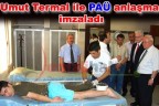 Umut Termal ile PAÜ anlaşma imzaladı