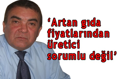 “Üretici fiyatlardan sorumlu değil”