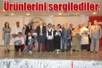 Ürünlerini sergilediler