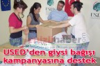 USED’den giysi bağışı kampanyasına destek