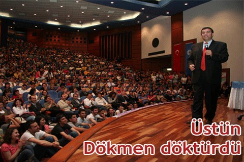 Üstün Dökmen döktürdü