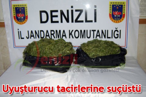 Uyuşturucu tacirlerine suçüstü