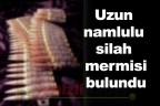 Uzun namlulu silah mermisi bulundu