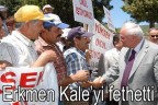 Vali Erkmen Kale’de incelemelerde bulundu