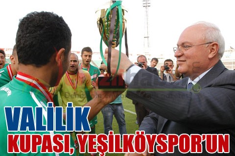 VALİLİK KUPASI, YEŞİLKÖYSPOR’UN