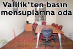 Valilik’ten basın mensuplarına oda