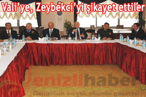 Vali’ye, Zeybekci’yi şikayet ettiler