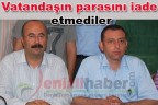 Vatandaşın parasını iade etmediler