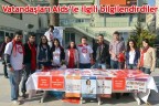 Vatandaşları Aids’le ilgili bilgilendirdiler