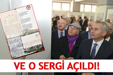 VE O SERGİ AÇILDI!