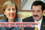 VEKİL ERTEMÜR BAKAN KAVAF’A ‘CİNSEL İSTİSMAR DAVASI VAR MI?’ SORDU