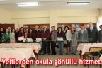 Velilerden okula gönüllü hizmet