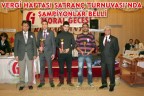VERGİ HAFTASI SATRANÇ TURNUVASI’NDA ŞAMPİYONLAR BELLİ