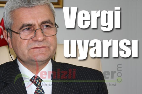 Vergi uyarısı