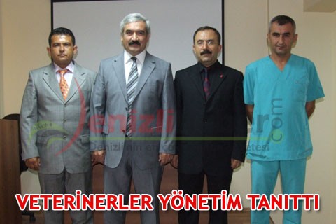 VETERİNERLER YÖNETİM TANITTI
