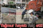 Yağmur hayatı felç etti