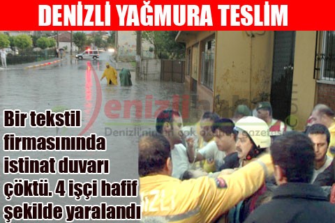 Yağmur ve yine aynı görüntü