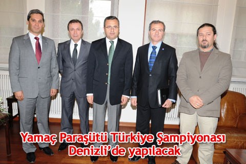 Yamaç Paraşütü Türkiye Şampiyonası Denizli’de yapılacak