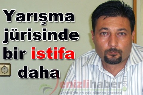 Yarışma jürisinde bir istifa daha