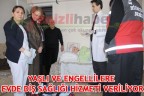 YAŞLI VE ENGELLİLERE EVDE DİŞ SAĞLIĞI HİZMETİ VERİLİYOR
