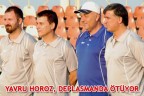 YAVRU HOROZ, DEPLASMANDA ÖTÜYOR