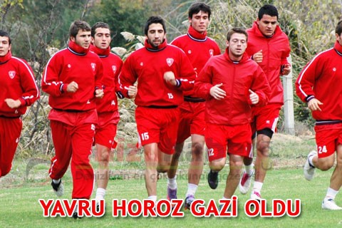 YAVRU HOROZ GAZİ OLDU