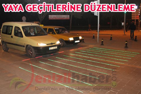 YAYA GEÇİTLERİNE DÜZENLEME