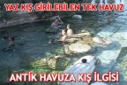 YAZ KIŞ GİRİLEBİLEN TEK HAVUZ
