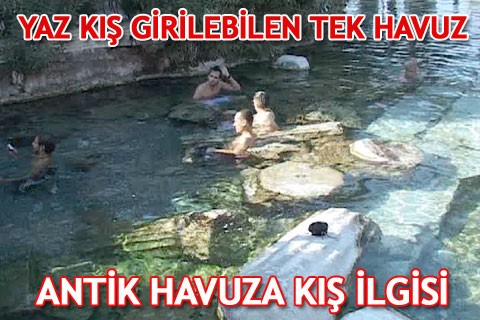 YAZ KIŞ GİRİLEBİLEN TEK HAVUZ