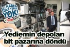 Yediemin depoları bit pazarına döndü