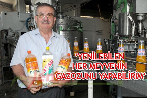 ‘Yenilebilen her meyvenin gazozunu yapabilirim’