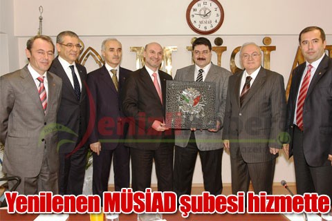 Yenilenen MÜSİAD şubesi hizmette