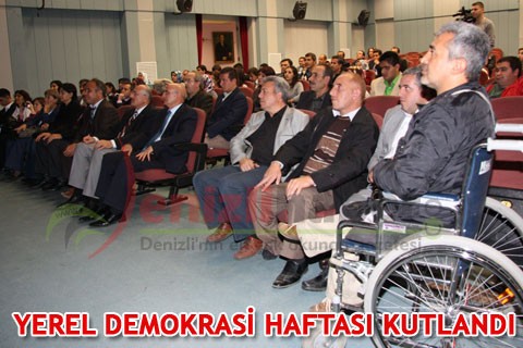 YEREL DEMOKRASİ HAFTASI KUTLANDI