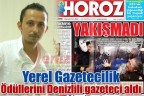 Yerel Gazetecilik Ödüllerini Denizlili gazeteci aldı
