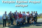 Yetişkin Eğitimi Projesi sürüyor