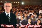 Yılmaz, 7. kez başkan