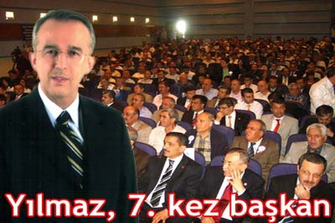Yılmaz, 7. kez başkan
