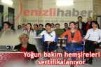 Yoğun bakım hemşireleri sertifikalanıyor