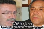 YÖK başkanı Erçelebi’ye randevu vermedi