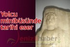 Yolcu minibüsünde tarihi eser