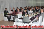 Yönetmelik yemekte anlatıldı