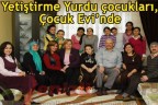 Yurt çocukları, Çocuk Evi’nde