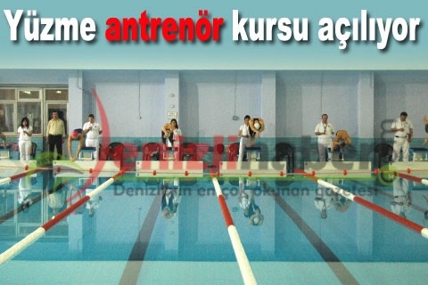 Yüzme antrenör kursu açılıyor