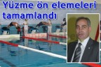 Yüzme ön elemeleri tamamlandı