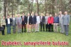 Zeybekci, sanayicilerle buluştu