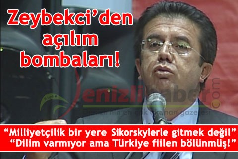 Zeybekci’den açılım bombaları!