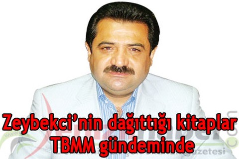 Zeybekci’nin kitapları TBMM gündeminde